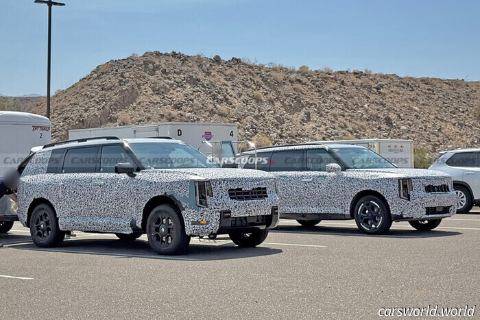 Kia Enhances Its Large SUV with Fresh Hybrid Power and Robust Appearance | Carscoops